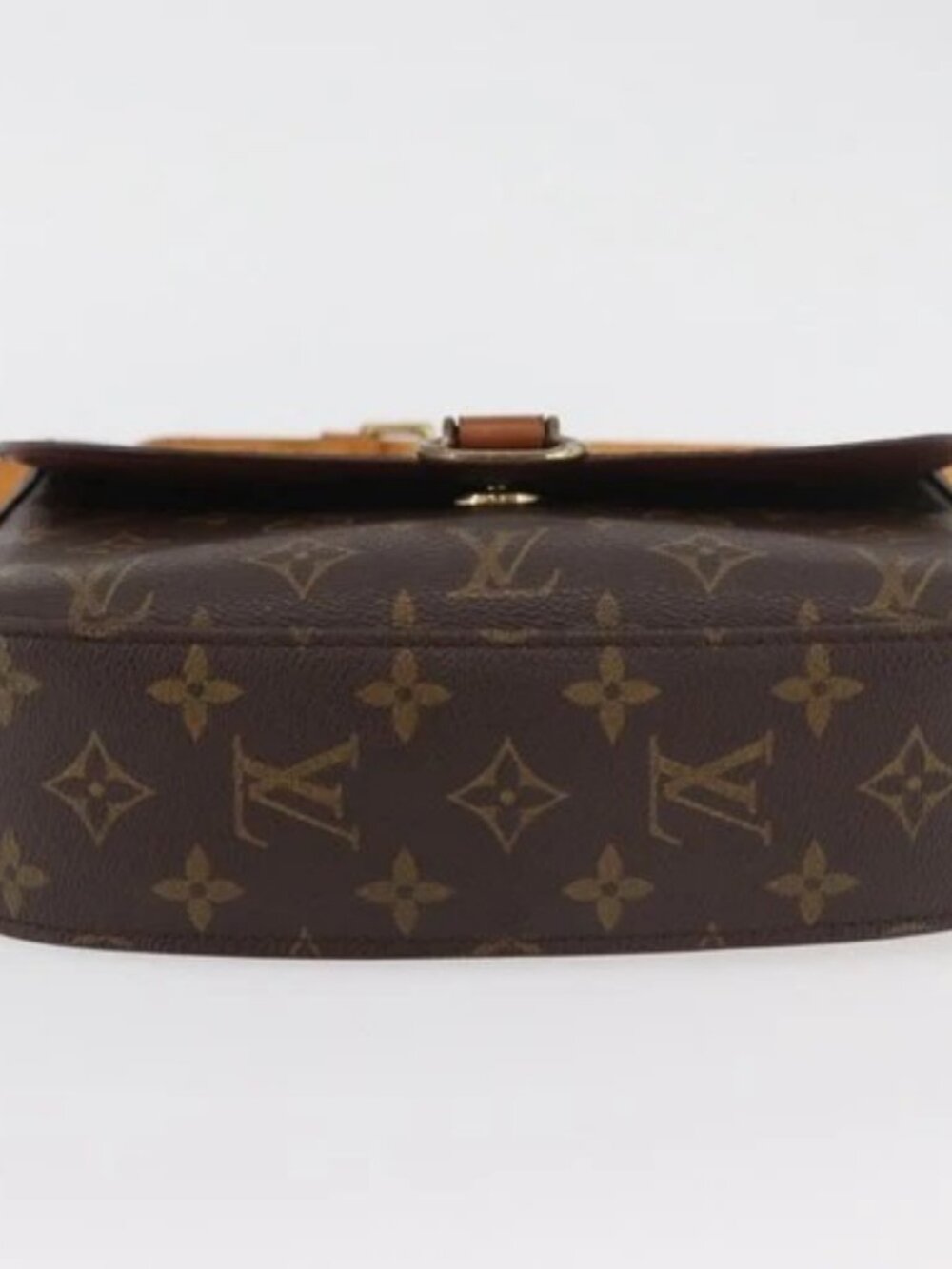 LOUIS VUITTON Monogram Saint Cloud GM Shoulder Bag M51242 LV Auth 176282 - Picture 5 of 16